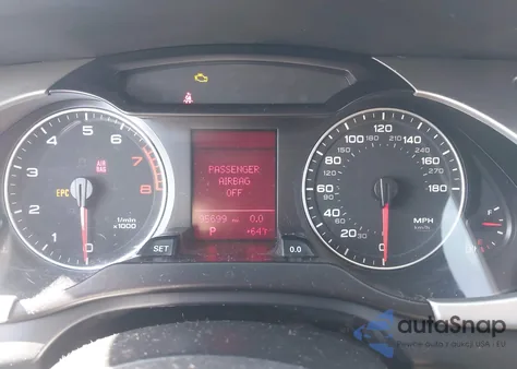 2012 Audi A4 2.0T Premium z USA, uszkodzony, nr VIN WAUWFAFL5CA037153